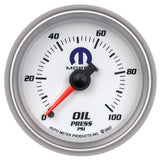 2-1/16" OIL PRESSURE 0-100 PSI MOPAR