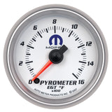 2-1/16" PYROMETER 0-1600 °F MOPAR