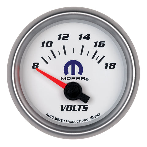 2-1/16" VOLTMETER 8-18V MOPAR