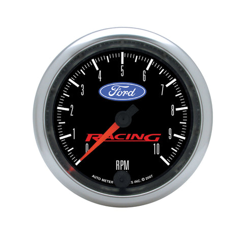 3-3/8" IN-DASH TACHOMETER 0-10000 RPM FORD RACING