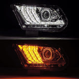 AlphaRex-LED Projector Headlights In Chrome