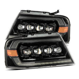 AlphaRex-LED Projector Headlights In Alpha-Black