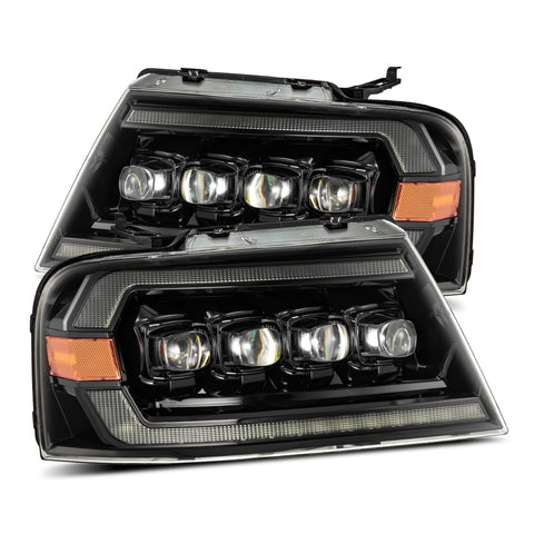 AlphaRex-LED Projector Headlights In Alpha-Black