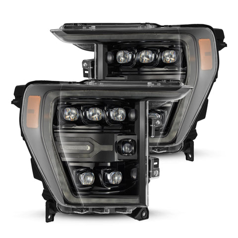 AlphaRex-LED Projector Headlights In Alpha-Black