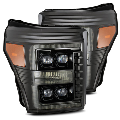 AlphaRex-LED Projector Headlights In Alpha- Black