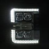 AlphaRex-LED Projector Headlights In Alpha- Black