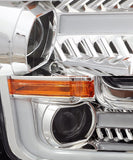 AlphaRex-Projector Headlights Plank Style Design Chrome