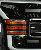 AlphaRex-Projector Headlights Plank Style Design Chrome