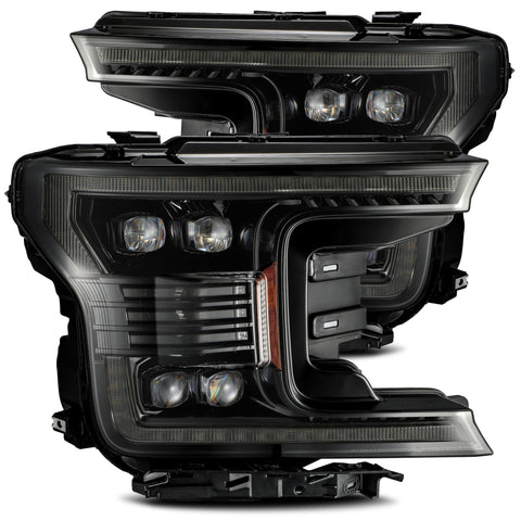 AlphaRex-LED Projector Headlights In Alpha- Black