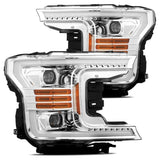 AlphaRex-Projector Headlights Plank Style Design Chrome
