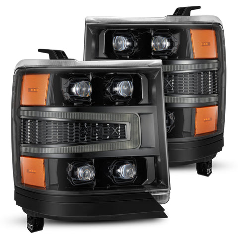 AlphaRex-LED Projector Headlights In Alpha-Black