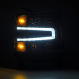 AlphaRex-LED Projector Headlights In Black