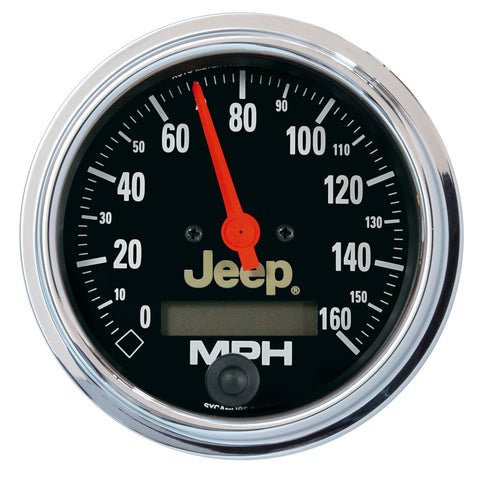 3-3/8" SPEEDOMETER 0-160 MPH JEEP