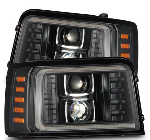AlphaRex-Projector Headlights Black
