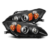 AlphaRex-99-09 Honda S2000 LED Projector Headlights In Black