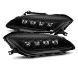 AlphaRex-99-09 Honda S2000 LED Projector Headlights In Alpha-Black
