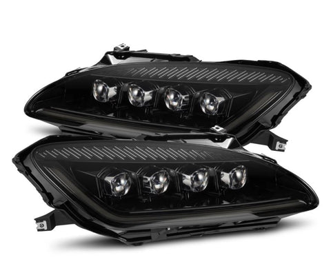 AlphaRex-99-09 Honda S2000 LED Projector Headlights In Alpha-Black