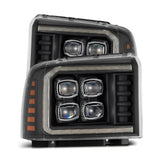 AlphaRex-Projector Headlights Black