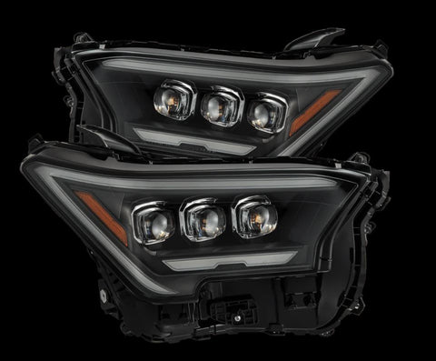 AlphaRex-Projector Headlights Black