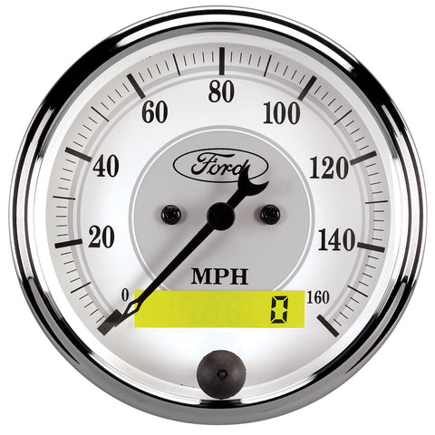 3-1/8" SPEEDOMETER 0-160 MPH FORD MASTERPIECE