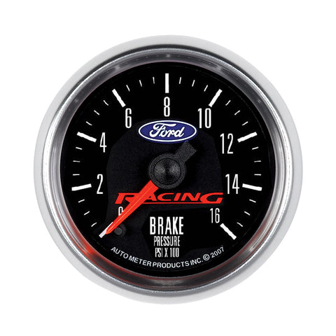 2-1/16" BRAKE PRESSURE 0-1600 PSI FORD RACING