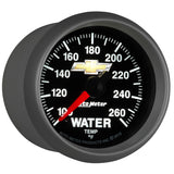 2-1/16" WATER TEMP 100-260 °F DIGITAL STEPPER MOTOR CHEVY GOLD BOWTIE