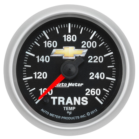 2-1/16" TRANS TEMP 100-260 °F DIGITAL STEPPER MOTOR CHEVY GOLD BOWTIE