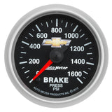 BRAKE PRESS 2-1/16" 1600PSI DIGITAL STEPPER MOTOR CHEVY GOLD BOWTIE