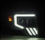 AlphaRex- 09-14 Ford F150 Headlights Black