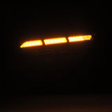 AlphaRex-13-14 Ford Mustang LED Projector Headlights In Alpha-Black