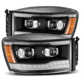 AlphaRex-Projector Headlights Black