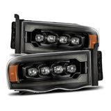 AlphaRex-LED Projector Headlights In Alpha-Black