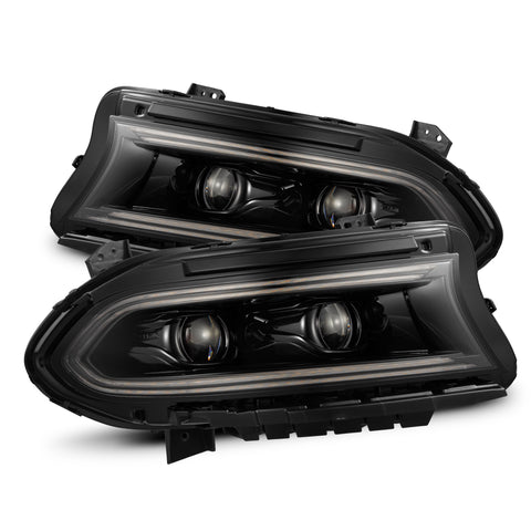 AlphaRex- 19-24 Ram 1500 LED Headlights Alpha-Black