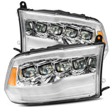 AlphaRex-LED Projector Headlights Plank Style Design Chrome