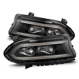 AlphaRex- 19-24 Ram 1500 LED Headlights Black