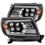 AlphaRex-LED Projector Headlights In Black