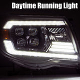 AlphaRex-LED Projector Headlights In Alpha-Black