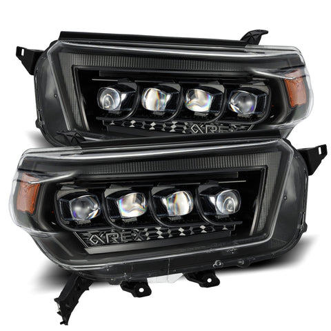 AlphaRex-LED Projector Headlights In Alpha-Black