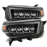 AlphaRex-LED Projector Headlights In Black