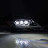 AlphaRex-LED Projector Headlights In Black