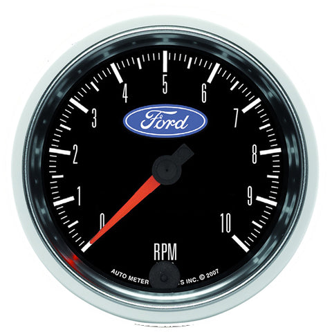 3-3/8" IN-DASH TACHOMETER 0-10000 RPM FORD