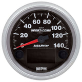 3-3/8" ICAN SPEEDOMETER 0-140 MPH SPORT-COMP II