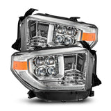 AlphaRex-14-21 Toyota Tundra LED Projector Headlights In Chrome