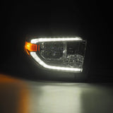 AlphaRex-14-21 Toyota Tundra LED Projector Headlights In Chrome