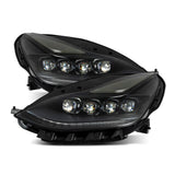 AlphaRex-17-23 Tesla Model 3 / 20-24 Model Y LED Projector Headlights In Alpha Black