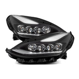 AlphaRex-17-23 Tesla Model 3 / 20-24 Model Y LED Projector Headlights In Black