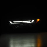 AlphaRex-18-24 Jeep Wrangler JL/Gladiator LED Projector Headlights In Black
