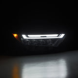 AlphaRex-19-24 Toyota RAV4 LED Projector Headlights In Black