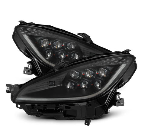 AlphaRex-21-24 Toyota GR86/Subaru BRZ LED Projector Headlights In Black