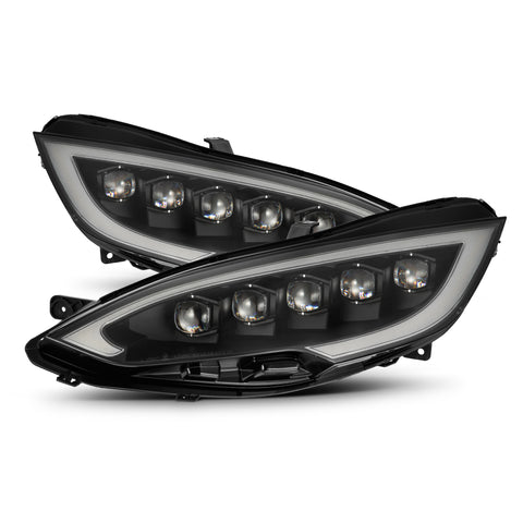 AlphaRex-12-21 Tesla Model S LED Projector Headlights In Black